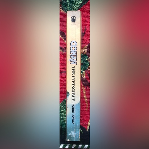 CONAN THE INVINCIBLE by Robert Jordan 1982 Tor FIRST PRINTING paperback - Picture 4 of 4